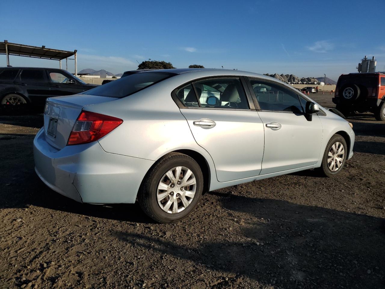 Lot #3038020219 2012 HONDA CIVIC LX