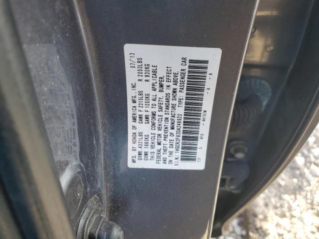 VIN 1HGCR2F82DA246920 2013 HONDA ACCORD no.12