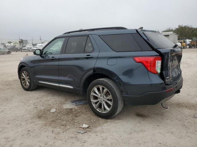 FORD EXPLORER X 2023 blue  gas 1FMSK7DH7PGB41950 photo #3