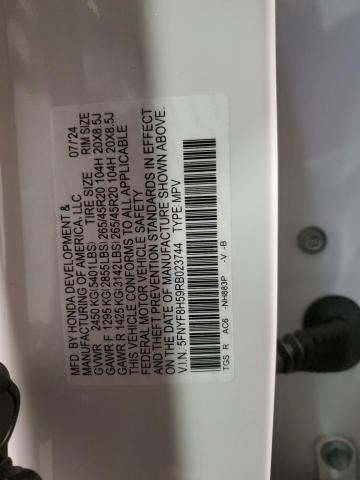 2024 HONDA PASSPORT 5FNYF8H59RB023744