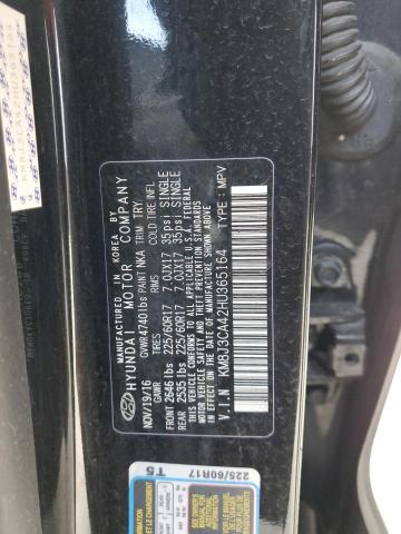 2017 HYUNDAI TUCSON LIM - KM8J3CA42HU365164