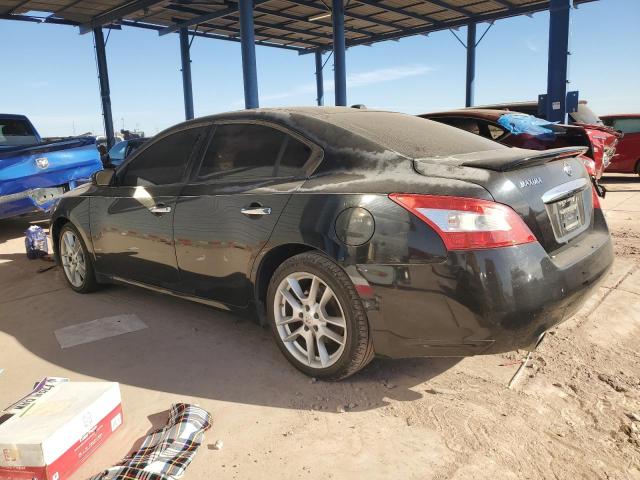 NISSAN MAXIMA S 2011 black  gas 1N4AA5AP5BC867511 photo #3