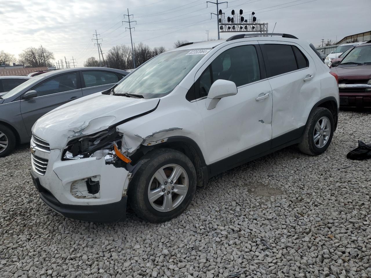 Lot #3029574118 2016 CHEVROLET TRAX 1LT