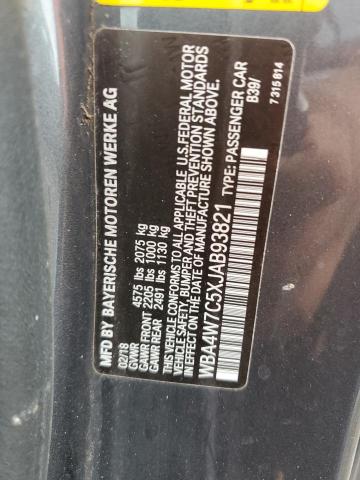 2018 BMW 440I WBA4W7C5XJAB93821