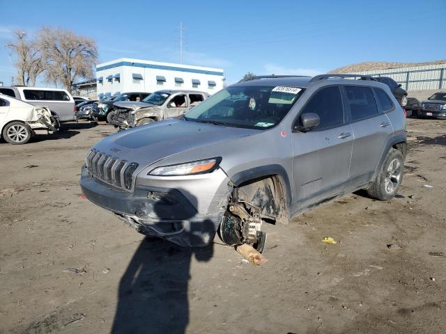 JEEP CHEROKEE T 2018 gray  gas 1C4PJMBB9JD571773 photo #1