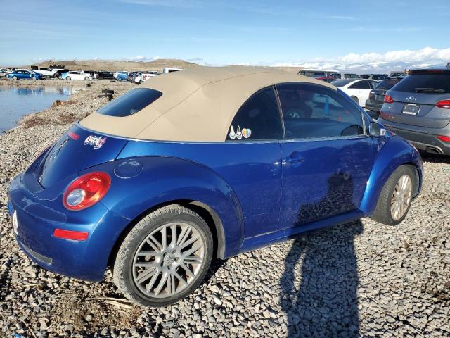 VOLKSWAGEN NEW BEETLE 2007 blue  gas 3VWRG31Y97M422331 photo #4