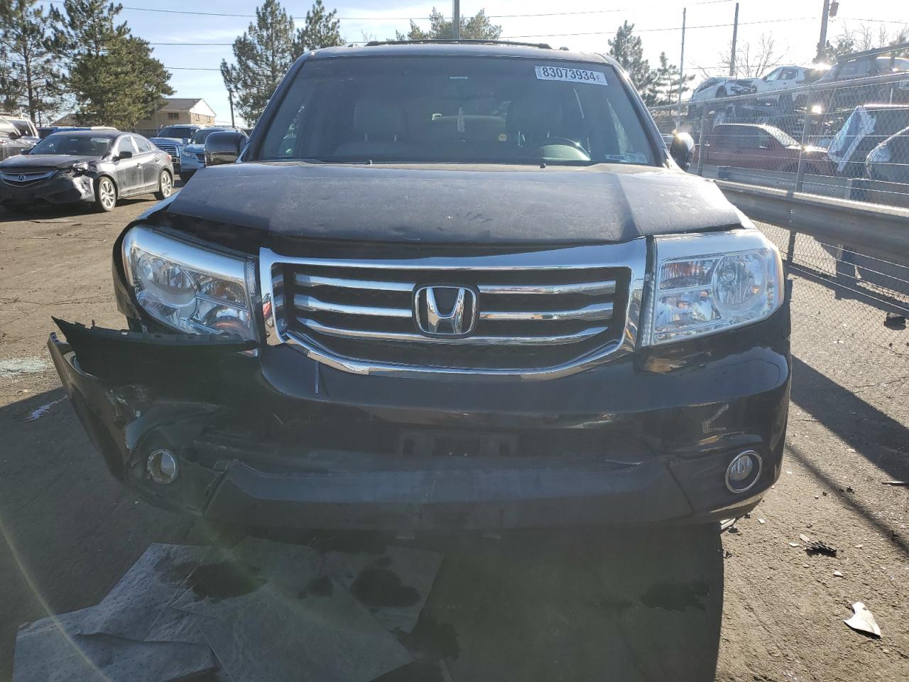 Lot #3029434686 2012 HONDA PILOT TOUR