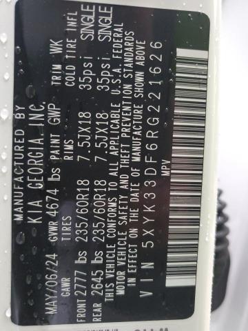 2024 KIA SPORTAGE E - 5XYK33DF6RG221626