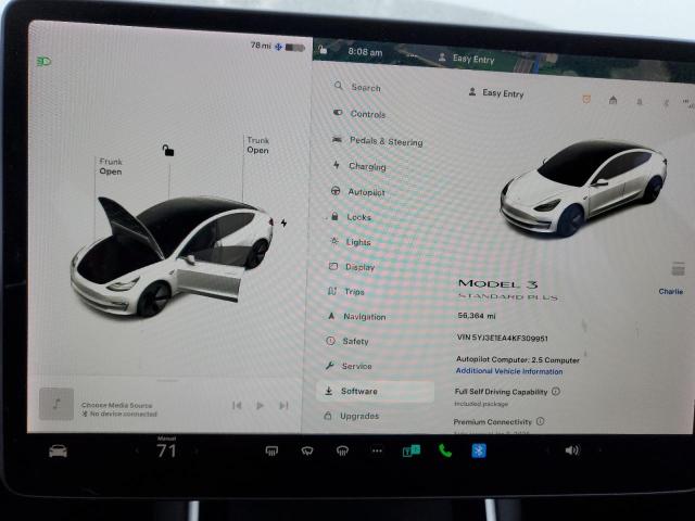 2019 TESLA MODEL 3 - 5YJ3E1EA4KF309951