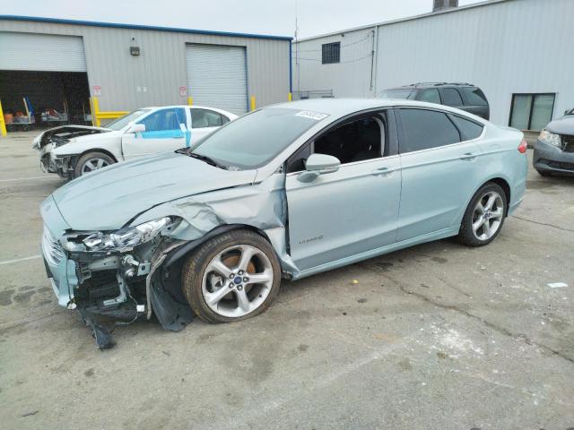 FORD FUSION SE 2013 turquoise  hybrid engine 3FA6P0LU3DR318162 photo #1