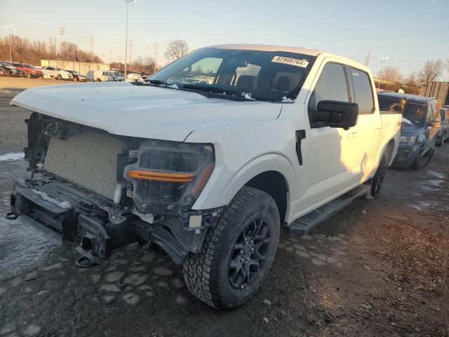 FORD F150 XLT 2024 white  gas 1FTEW3LP2RKD80166 photo #1