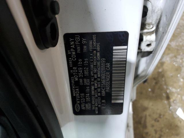 2016 HYUNDAI ACCENT SE - KMHCT5AE9GU288899