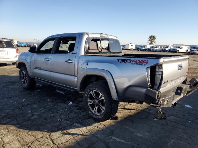 TOYOTA TACOMA DOU 2019 gray  gas 5TFCZ5ANXKX191415 photo #3