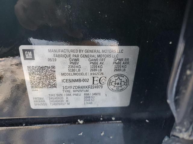 2019 CADILLAC XT4 PREMIU - 1GYFZDR4XKF224979