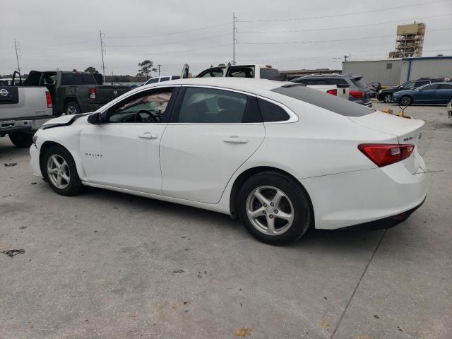 CHEVROLET MALIBU LS 2016 white sedan 4d gas 1G1ZB5ST1GF192678 photo #3