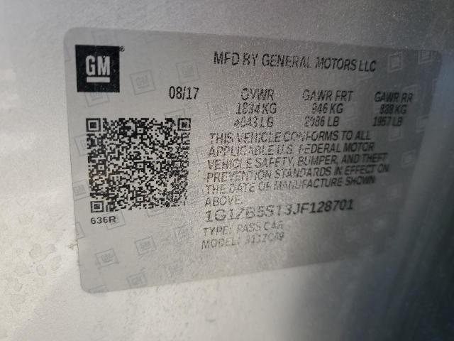 2018 CHEVROLET MALIBU LS - 1G1ZB5ST3JF128701