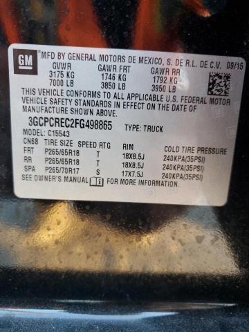 VIN 3GCPCREC2FG498865 2015 CHEVROLET ALL MODELS no.13