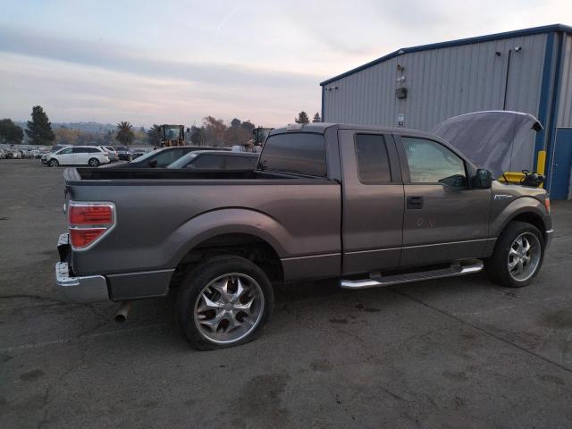 FORD F150 SUPER 2012 charcoal 4dr ext gas 1FTFX1CT6CKD15007 photo #4