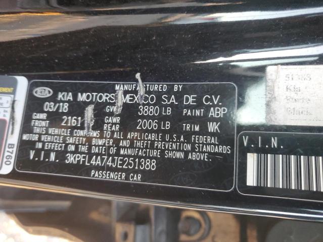 2018 KIA FORTE LX - 3KPFL4A74JE251388