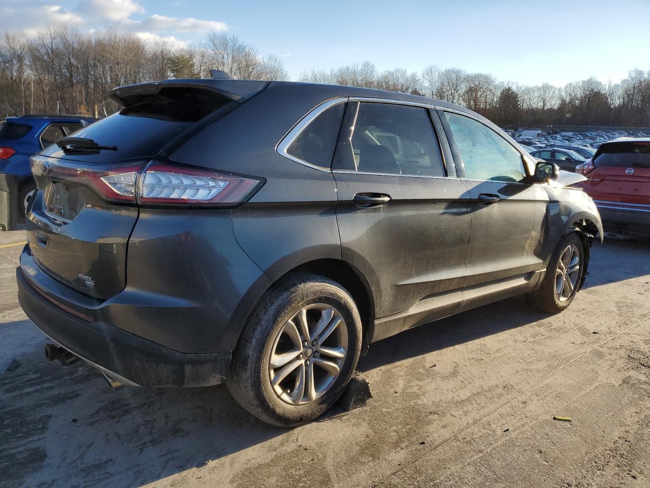 Lot #3026044041 2015 FORD EDGE SEL