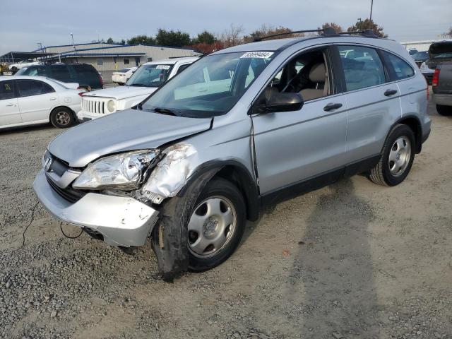 HONDA CR-V LX 2009 silver  gas JHLRE48309C008323 photo #1