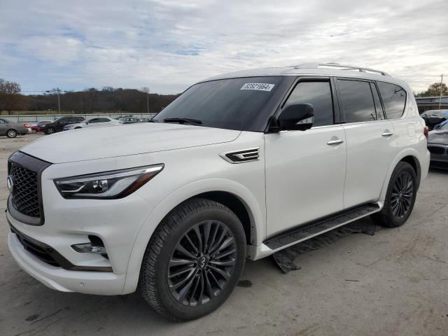 INFINITI QX80 SENSO 2024 white  gas JN8AZ2BE6R9332097 photo #1