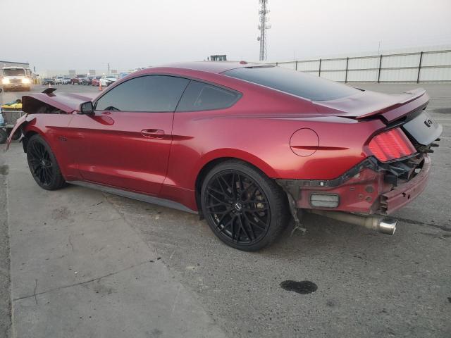 FORD MUSTANG GT 2017 maroon coupe gas 1FA6P8CF1H5247987 photo #3