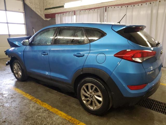 HYUNDAI TUCSON SE 2018 blue  gas KM8J2CA40JU708711 photo #3