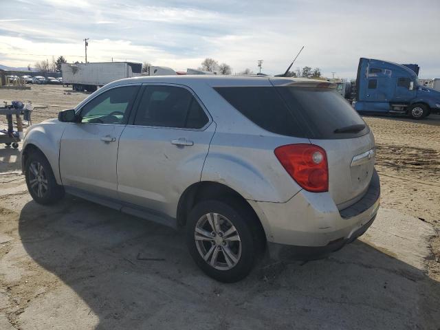 CHEVROLET EQUINOX LS 2012 silver  flexible fuel 2GNALBEKXC1319097 photo #3