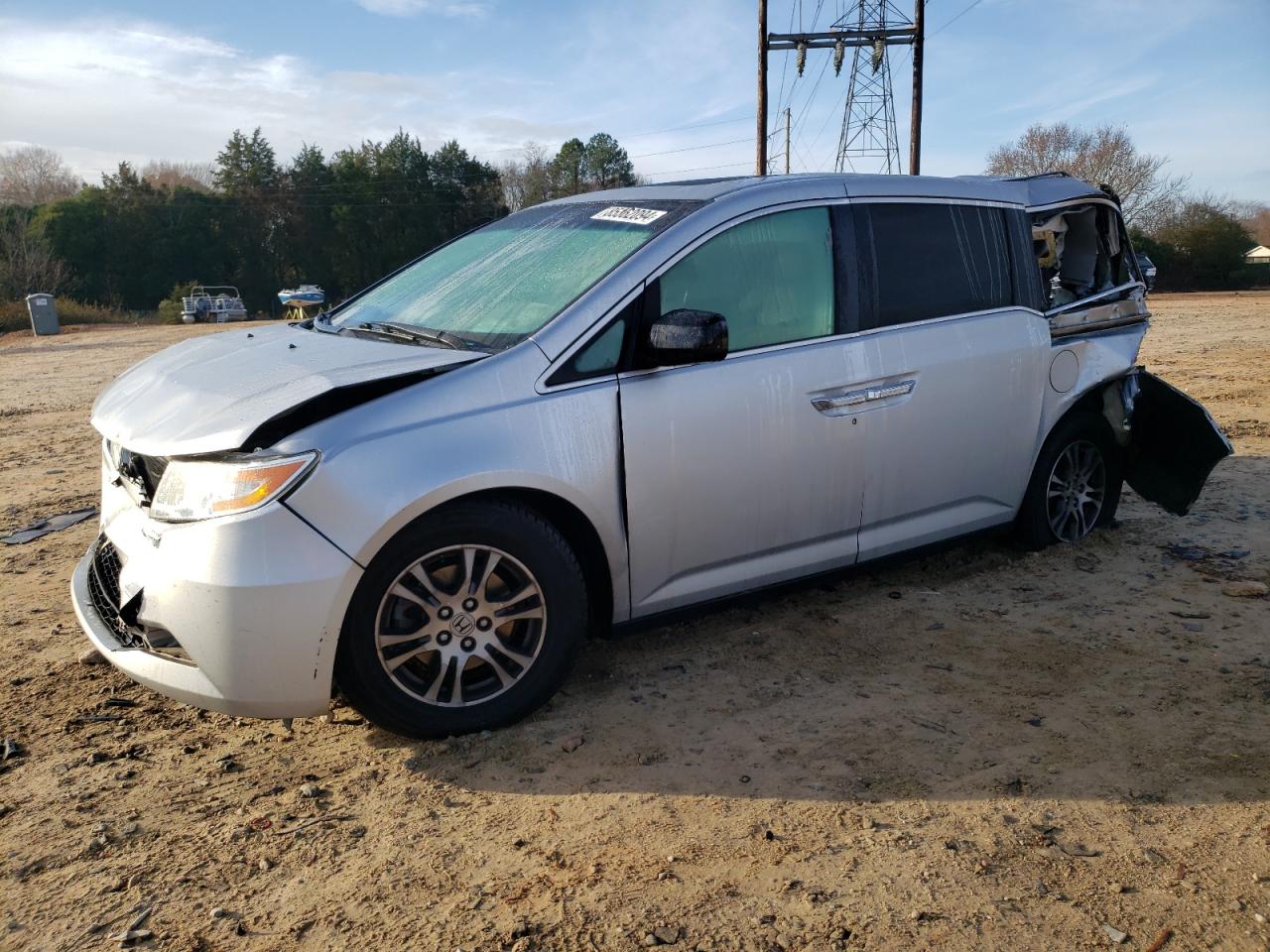 Lot #3030426491 2011 HONDA ODYSSEY EX