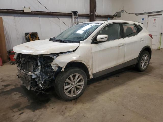 NISSAN QASHQAI SV 2018 white  gas JN1BJ1CR3JW281380 photo #1