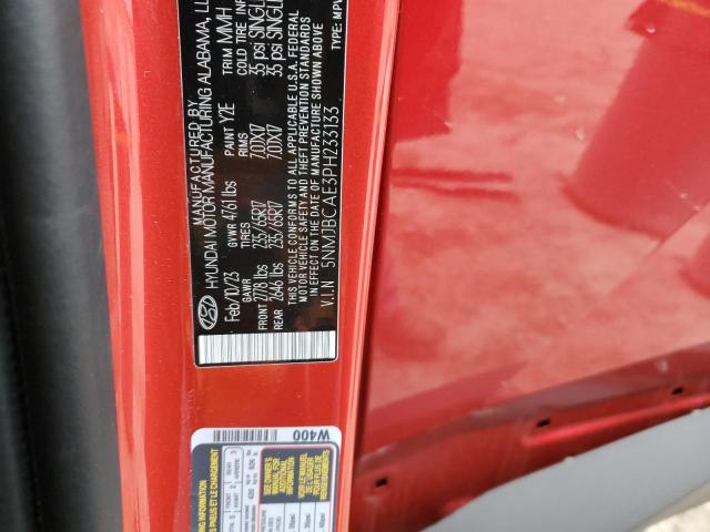 2023 HYUNDAI TUCSON SEL - 5NMJBCAE3PH233133
