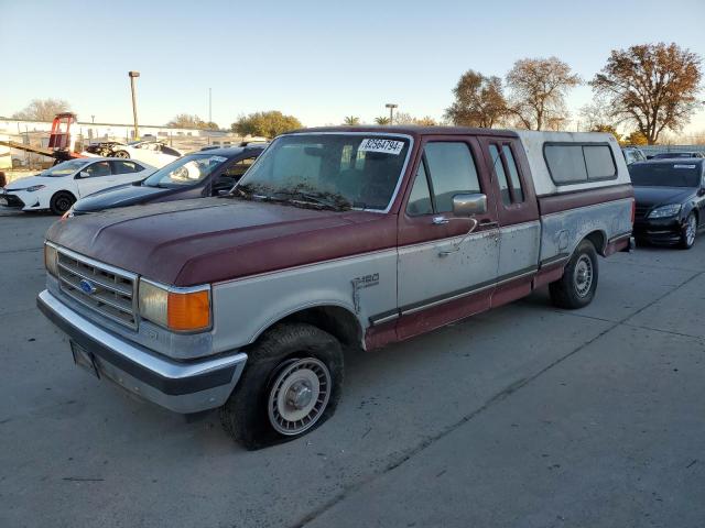 FORD F-250 1989 two tone  gas 1FTEX15N8KKA01030 photo #1