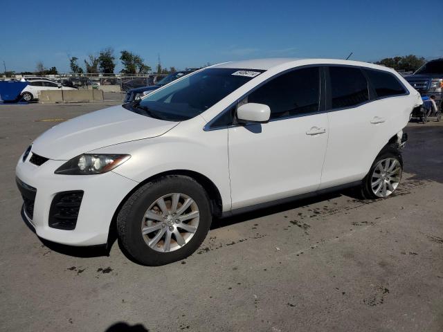 MAZDA CX-7 2010 white  gas JM3ER2W55A0326301 photo #1