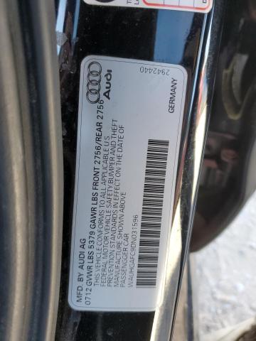 VIN WAUHGAFC9DN031596 2013 AUDI A6 no.13