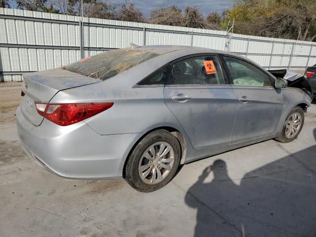 HYUNDAI SONATA GLS 2011 silver sedan 4d gas 5NPEB4AC5BH273103 photo #4