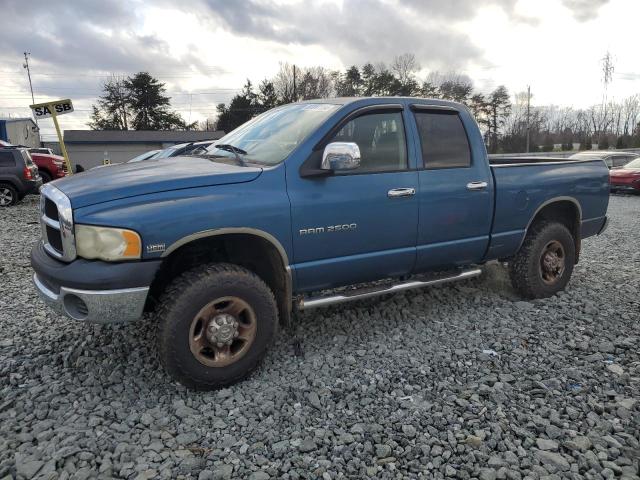 DODGE RAM 2500 S 2003 blue  gas 3D7KU28D23G746276 photo #1