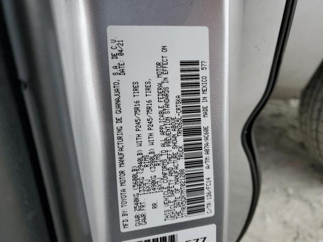 2021 TOYOTA TACOMA ACC - 3TYRX5GN7MT021288