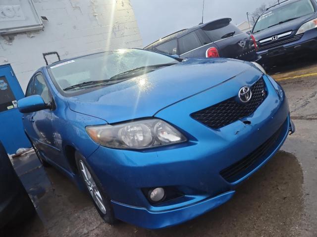 TOYOTA COROLLA BA 2010 blue sedan 4d gas 1NXBU4EE7AZ289232 photo #1