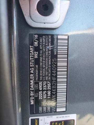 2017 MERCEDES-BENZ C 300 4MAT - WDDWK4KB2HF440925