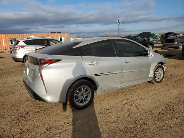 TOYOTA PRIUS 2016 silver  hybrid engine JTDKBRFU8G3009829 photo #4