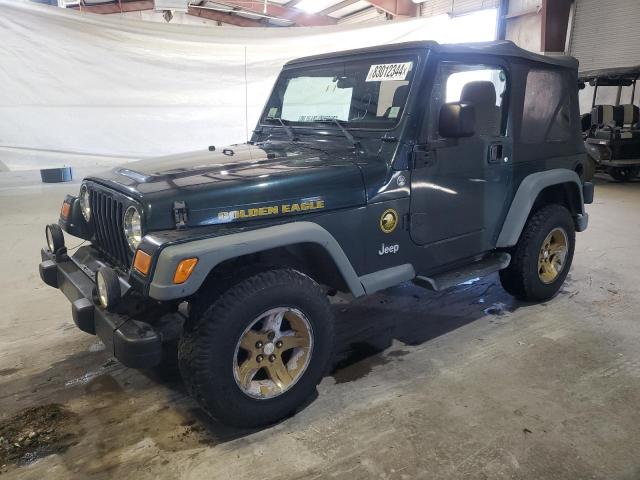 JEEP WRANGLER / 2006 green 2dr spor gas 1J4FA49S56P736798 photo #1