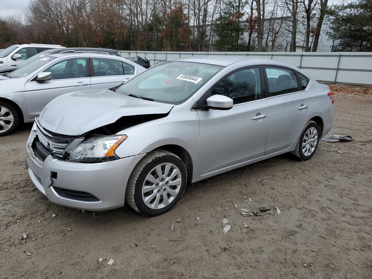 Lot #3033263839 2014 NISSAN SENTRA S