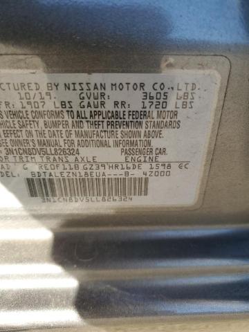 2020 NISSAN VERSA S - 3N1CN8DV5LL826324