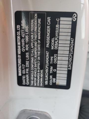 2018 INFINITI QX30 BASE - SJKCH5CP2JA042447