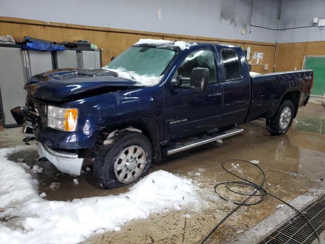 GMC SIERRA K25 2011 blue  diesel 1GT221E87BZ144652 photo #1