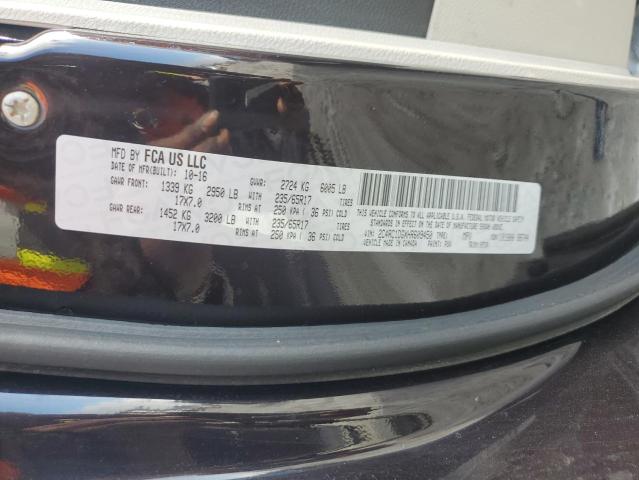 2017 CHRYSLER PACIFICA T - 2C4RC1DGXHR609450