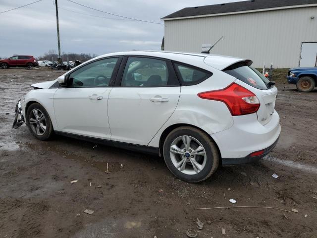 FORD FOCUS SE 2014 white hatchbac gas 1FADP3K29EL186677 photo #3