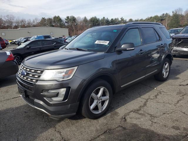 FORD EXPLORER X 2016 gray  gas 1FM5K8D80GGC10058 photo #1