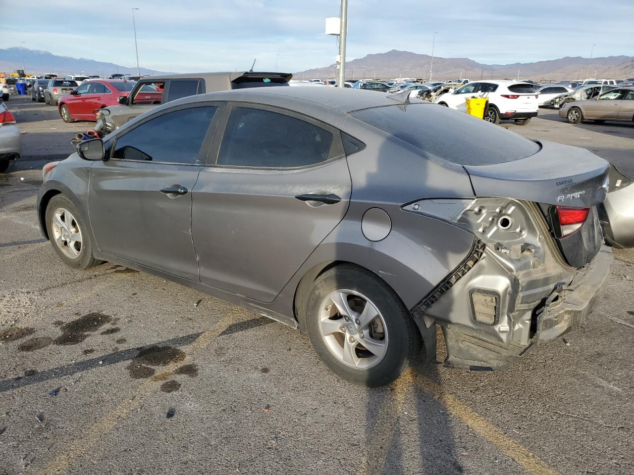 Lot #3038474852 2014 HYUNDAI ELANTRA SE